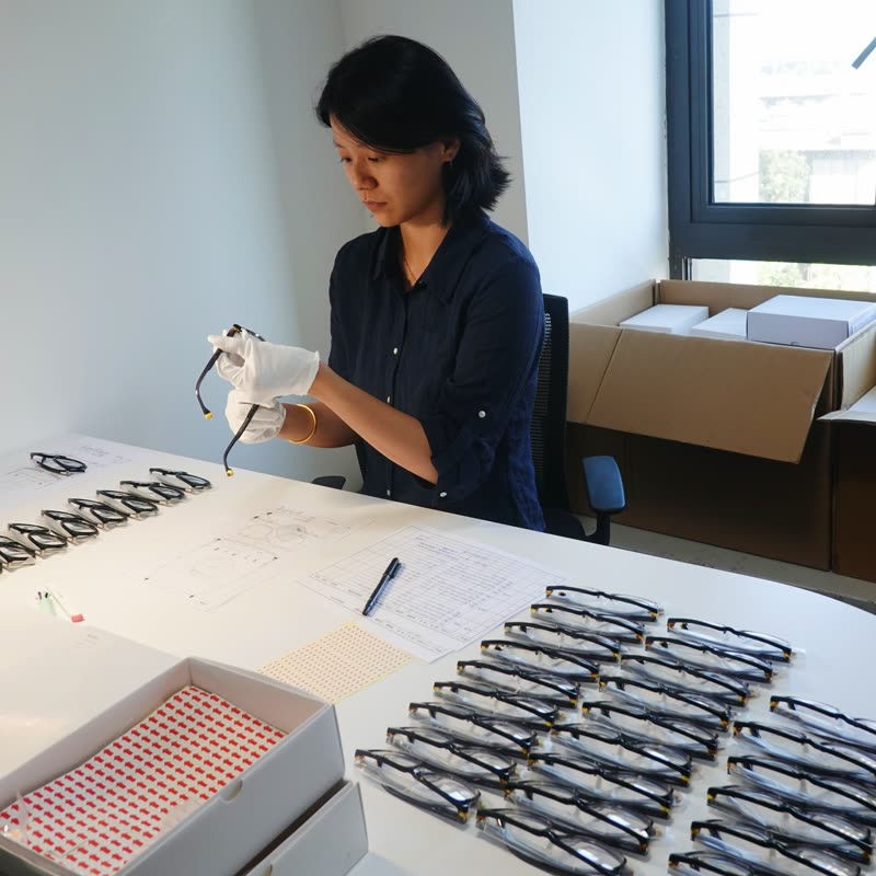 Jennie, at work